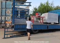 Textile Non Woven Jeans 8P Rag Cutting Machine For Soft Material