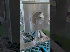 Wykonano obróbkę obudowy reaktora medycznego z blachy ze stali nierdzewnej 316 i gotowa do wysyłki