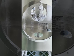 Wykonano obróbkę obudowy reaktora medycznego z blachy ze stali nierdzewnej 316 i gotowa do wysyłki