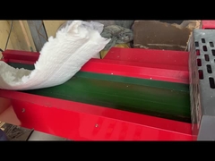 Model 800F, 4 ruchome noże, sito 35 mm, tnie i kruszy luźną wełnę ceramiczną i filc