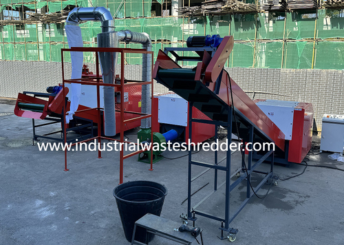Najnowsze wiadomości o 1200F maszyna do kruszenia sieci ochronnych HDPE,maszyna do cięcia sieci rybnych,przetwórca sieci