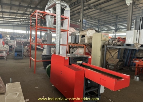 Najnowsze wiadomości o Szkło-Włókno sieci tkaniny Crusher Shade Mesh & rolniczych odpadów Shredder Grinder For India Klient