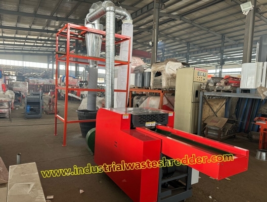 Dobra cena. 800F Włókno szklane Crusher Mesh Hdpe Net Shredder Maszyna Energooszczędna Ostrza odporna na zużycie 7.5KW silnik cięcia w Internecie