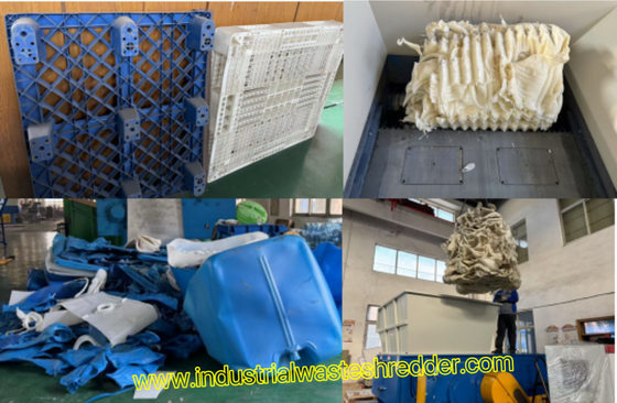 600 Model Jednorazowa maszyna do rozdrabniania odpadów z tkaniny z folii plastikowej